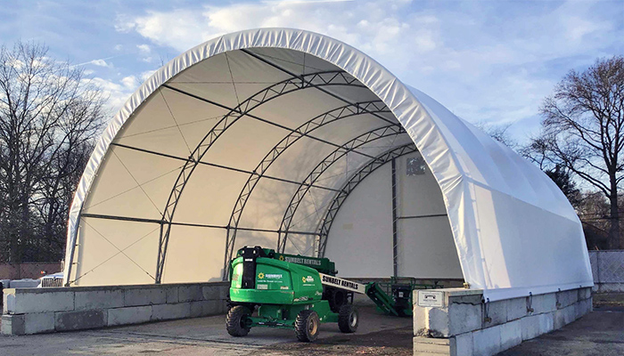 fabric buildings cost