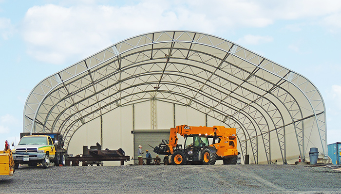 fabric buildings cost