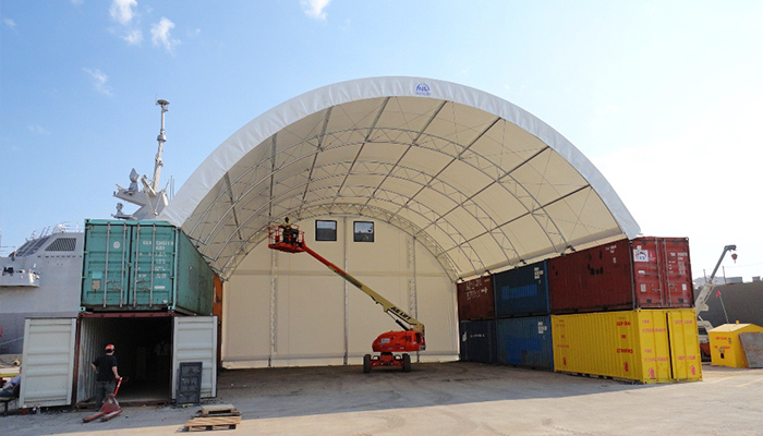 fabric building cost
