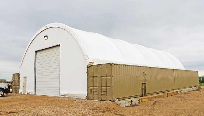 fabric buildings