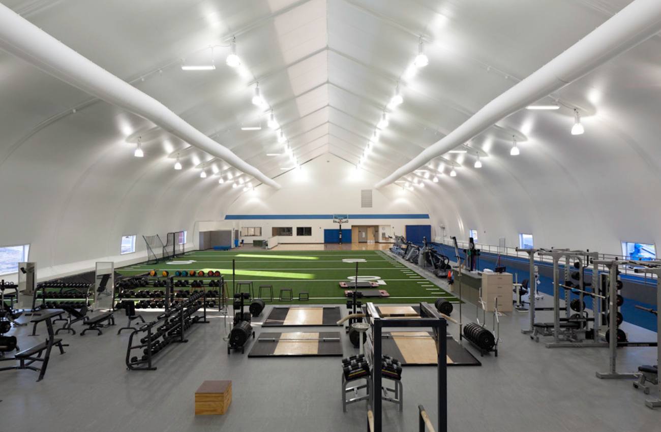 cost to build indoor turf facility