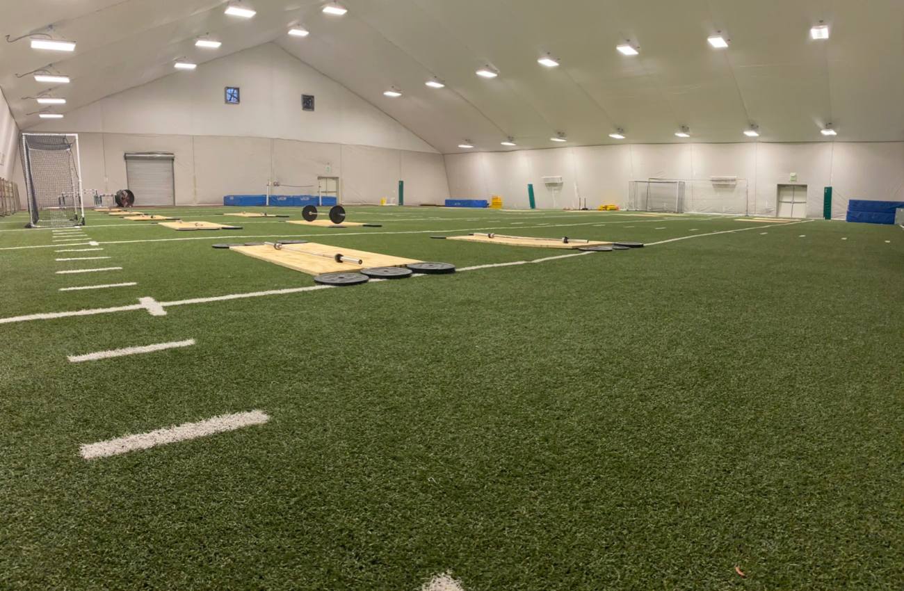 cost to build indoor turf facility