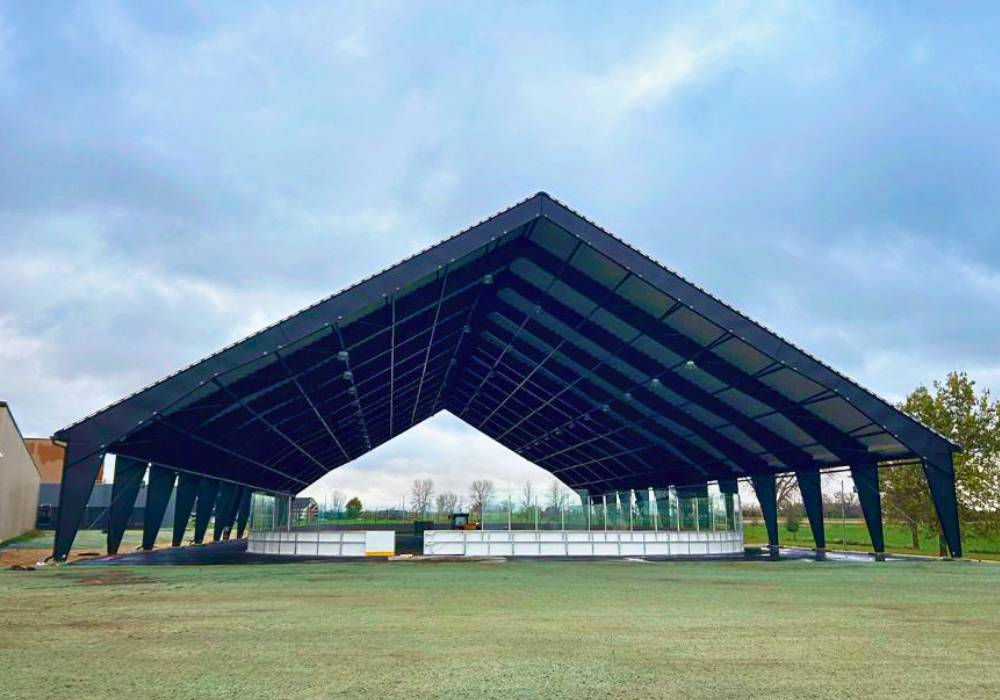 Outdoor Covered Ice Rinks