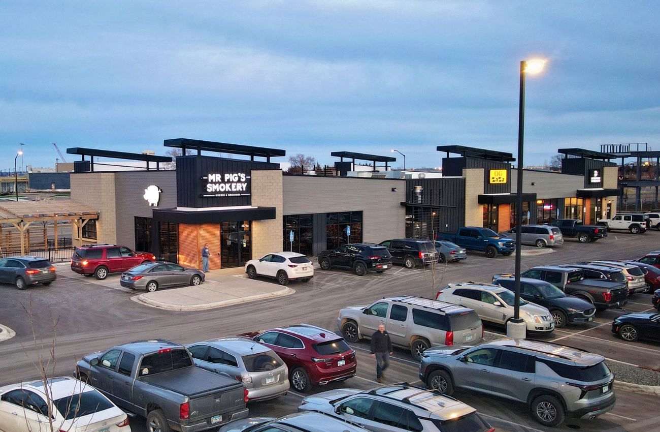 multi-tenant retail construction