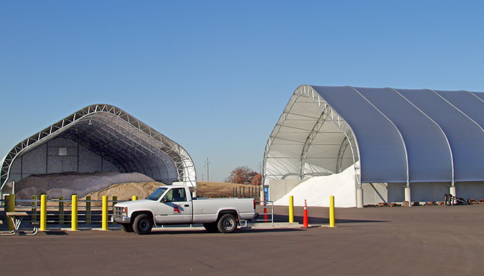 Bulk Salt Storage Buildings