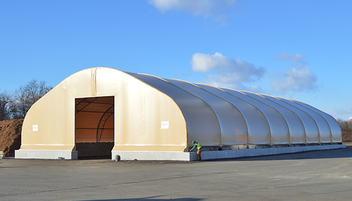 Bulk Salt Storage Buildings