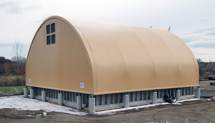 sand storage buildings