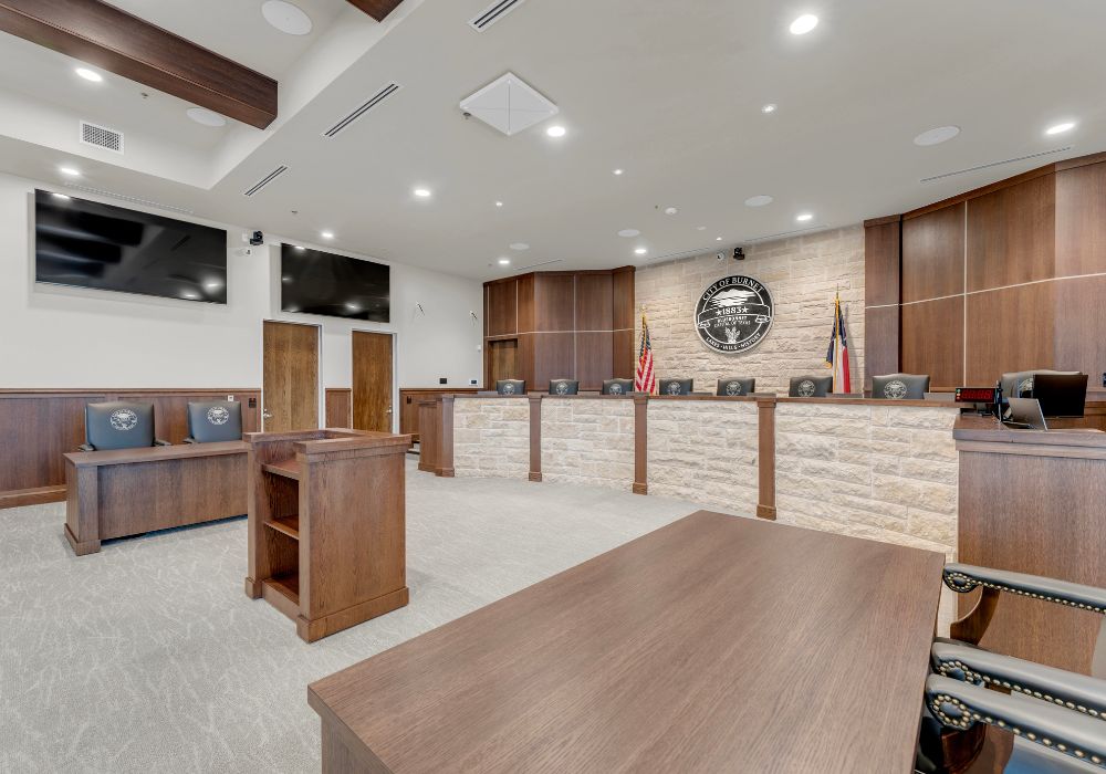 Burnet Texas City Hall Construction