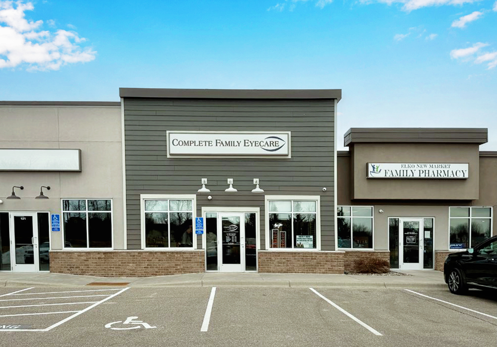 Complete Family Eyecare Clinic Tenant Build Out Elko New Market, Minnesota