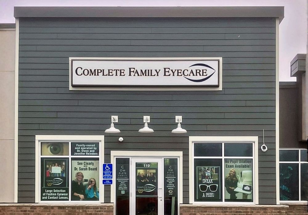 Complete Family Eyecare Clinic Tenant Build Out Elko New Market, Minnesota