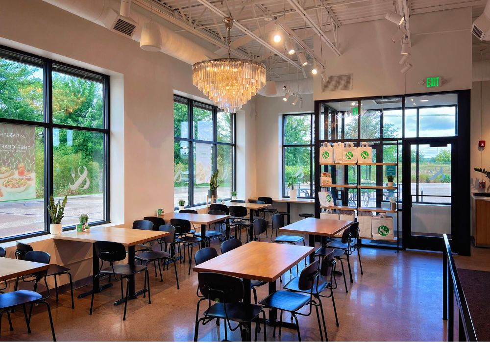 Crisp and Green Restaurant Build Out Oak Park Heights Minnesota