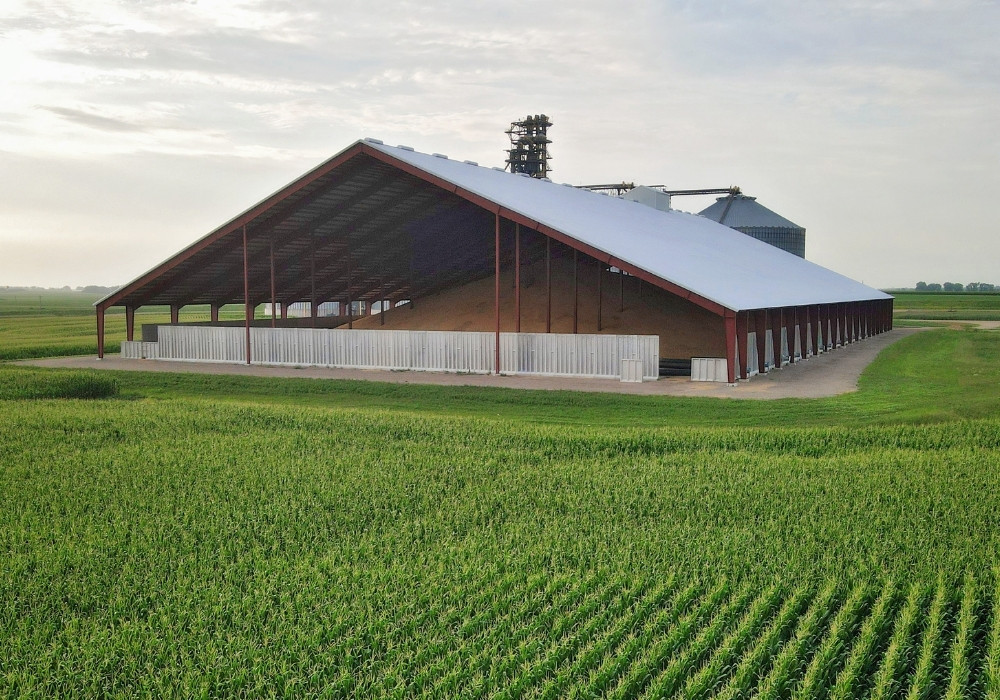 Crystal Valley Flat Grain Storage Building Hope, Minnesota