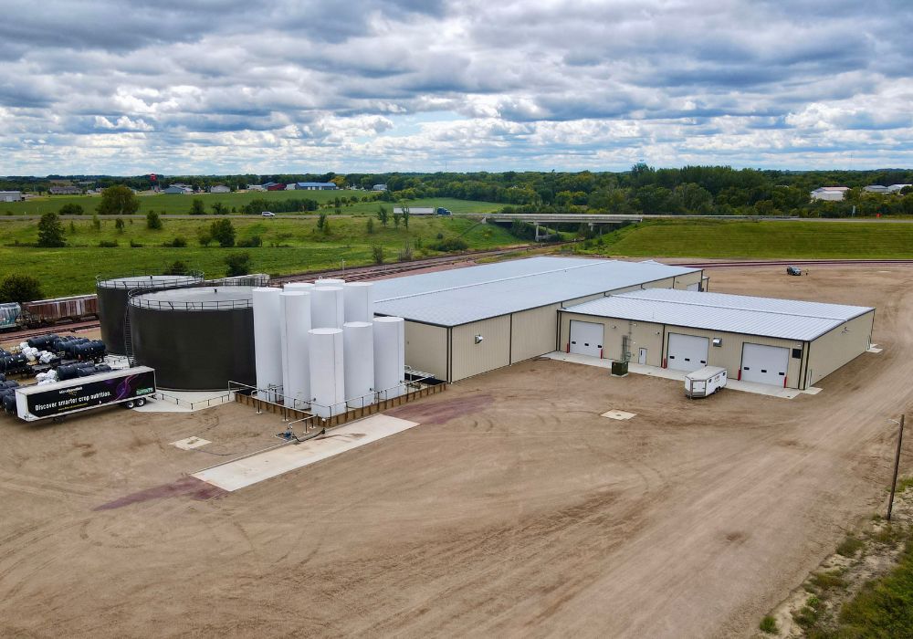 Crystal Valley Chemical Warehouse Liquid Fertilizer Facility Madelia Minnesota