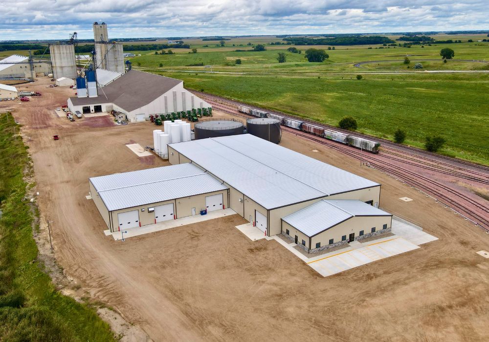 Crystal Valley Chemical Warehouse Liquid Fertilizer Facility Madelia Minnesota