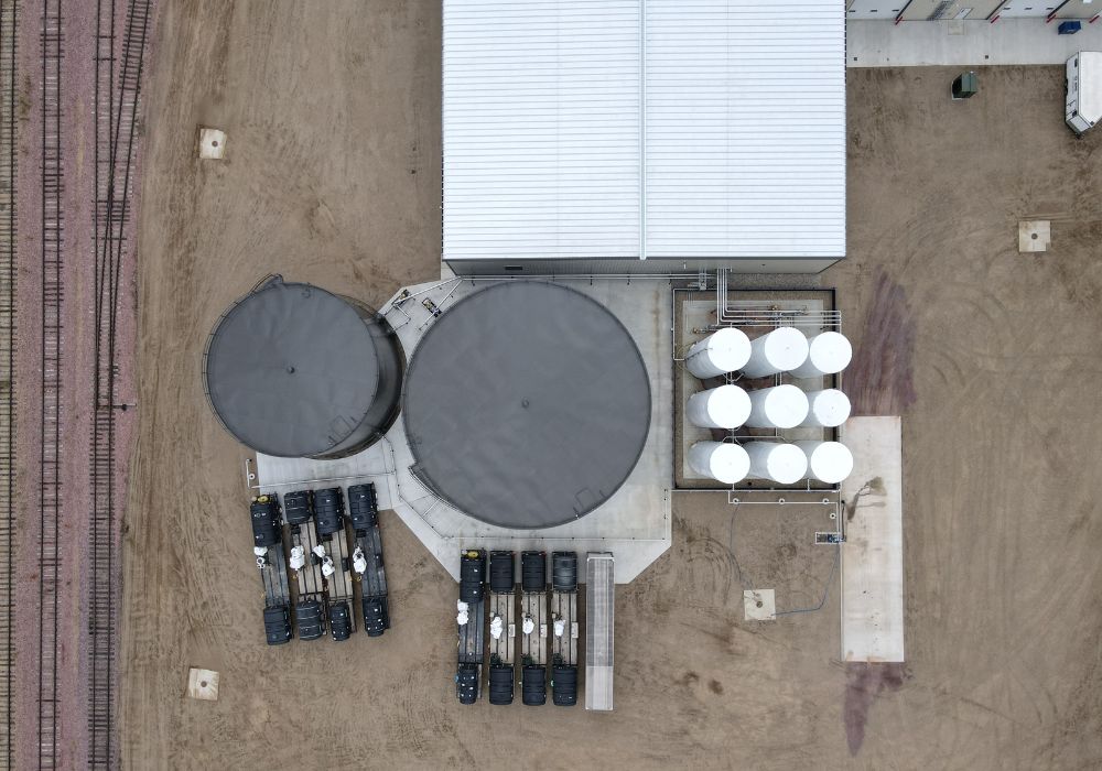 Crystal Valley Chemical Warehouse Liquid Fertilizer Facility Madelia Minnesota