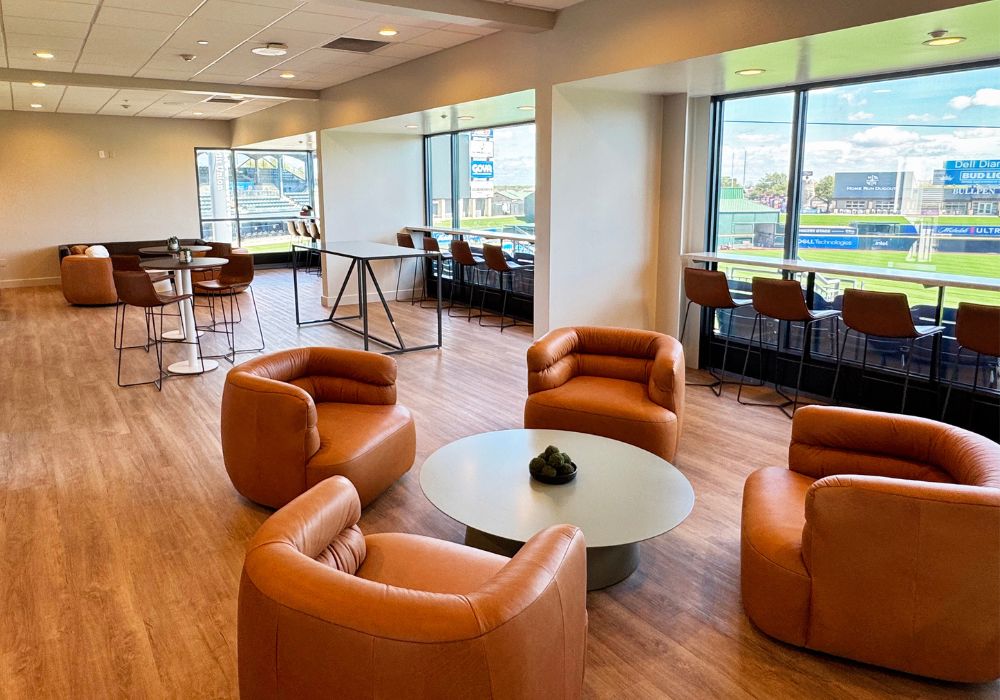 Dell Diamond Suite Remodel Stadium Renovation