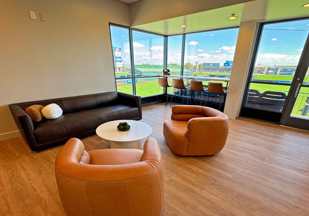 Dell Diamond Suite Remodel Stadium Renovation