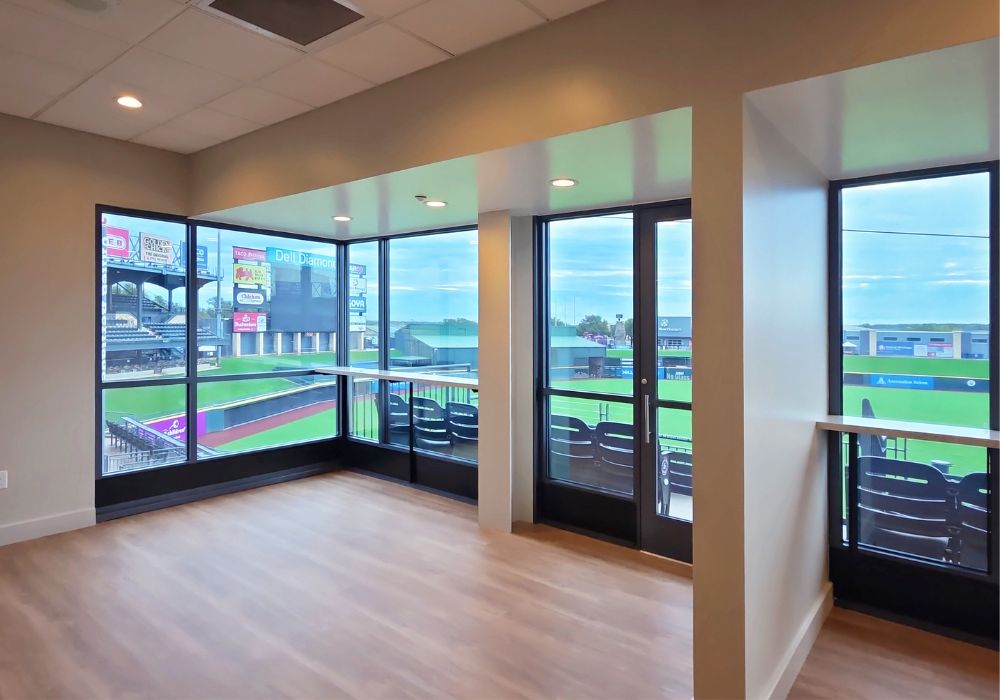 Dell Diamond Suite Remodel Stadium Renovation