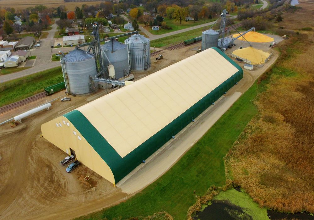 Glacial Plains Cooperative Bulk Grain Storage