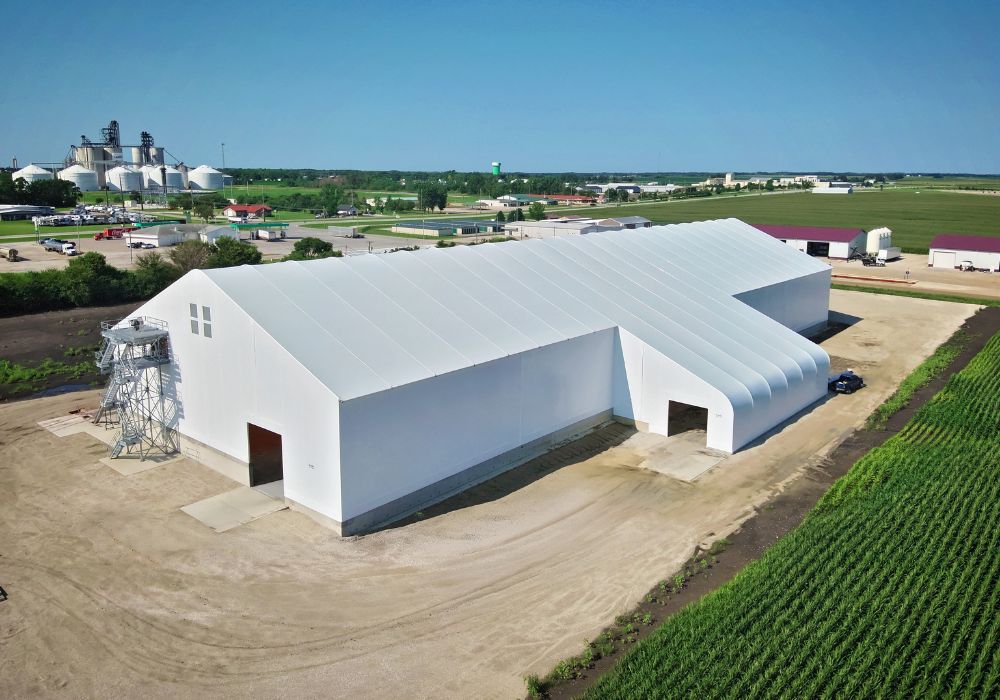 Green County, Iowa Agronomy Services Fertilizer Building