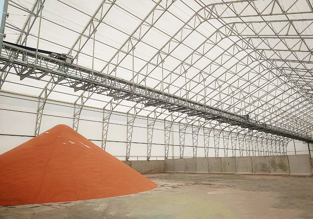 Green County, Iowa Agronomy Services Fertilizer Building