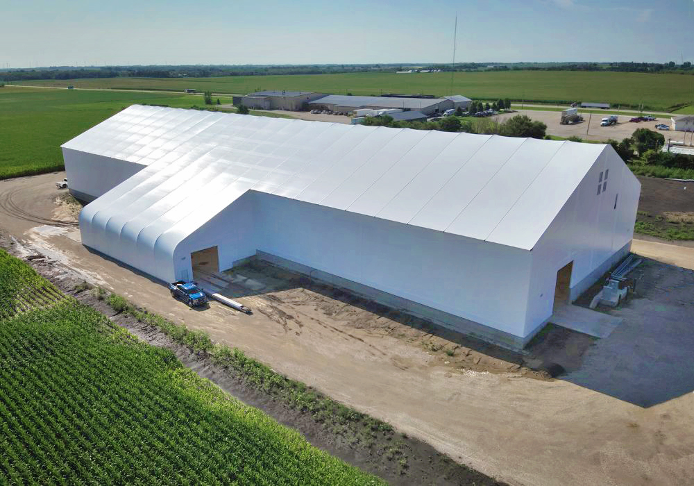 Green County, Iowa Agronomy Services Fertilizer Building