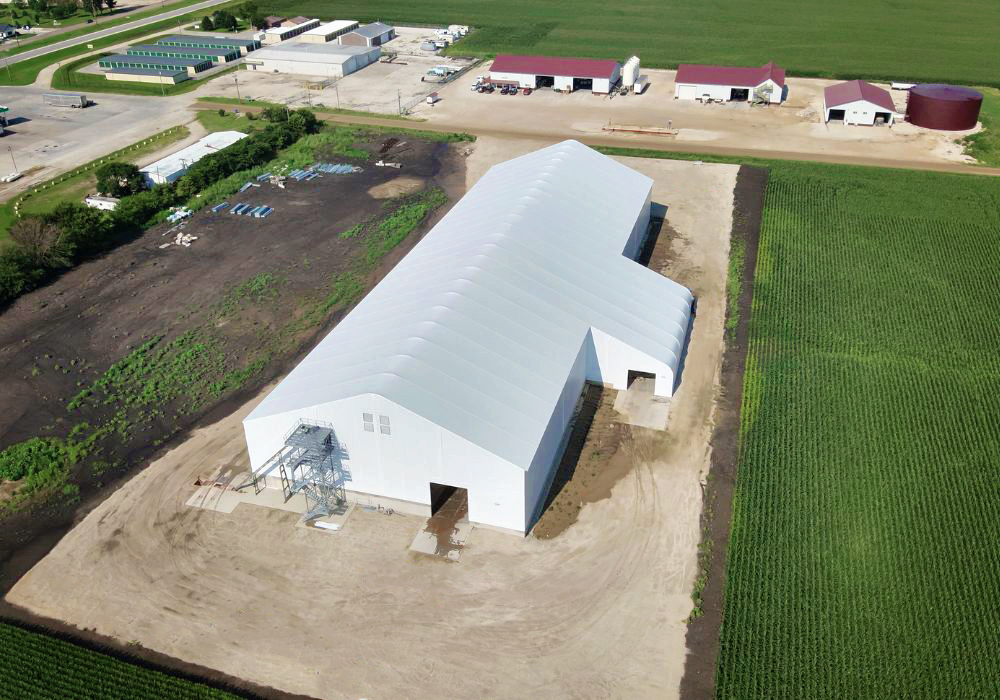 Green County, Iowa Agronomy Services Fertilizer Building