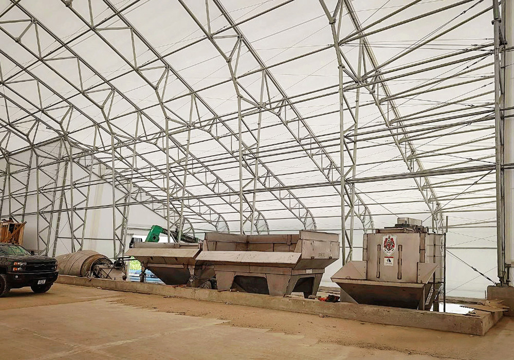 Green County, Iowa Agronomy Services Fertilizer Building