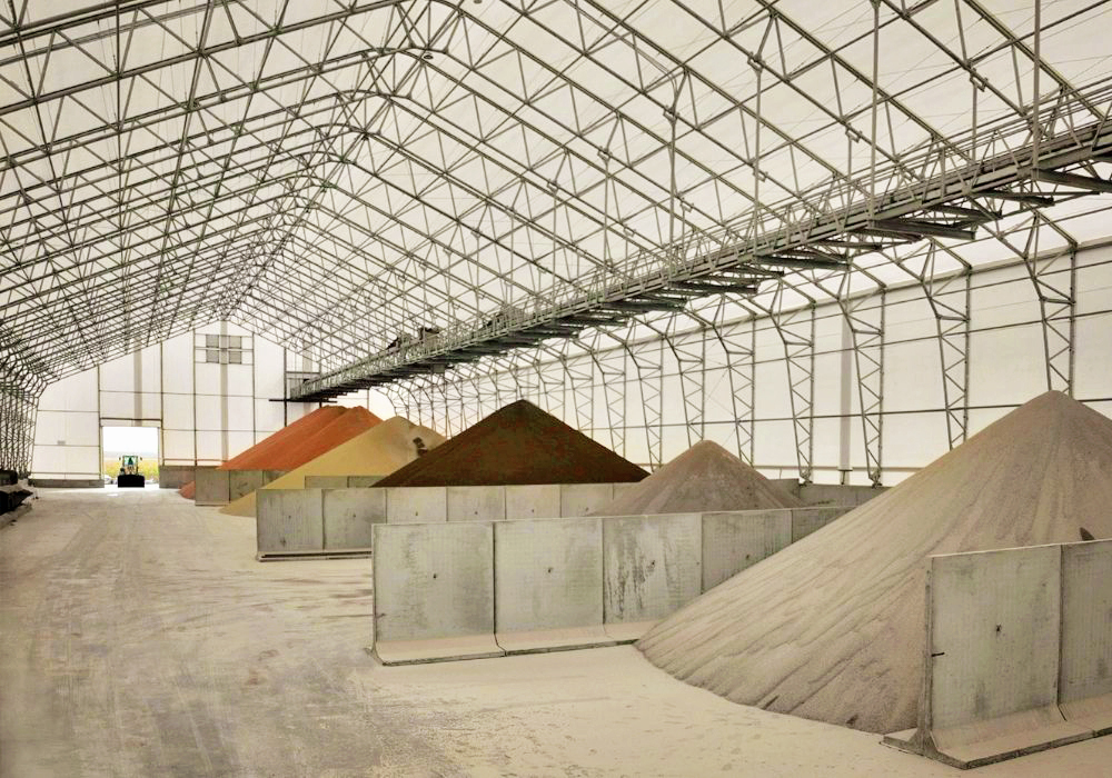 Green County, Iowa Agronomy Services Fertilizer Building