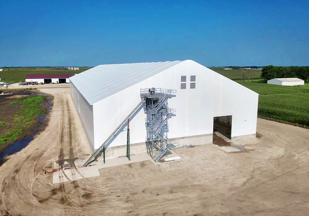 Green County, Iowa Agronomy Services Fertilizer Building