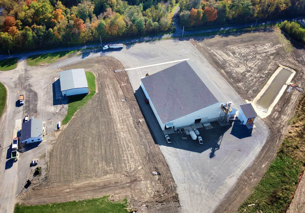 Legacy Farmers Cooperation Dry Bulk Fertilizer Storage Mount Cory Ohio