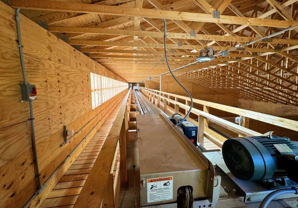 Legacy Farmers Cooperation Dry Bulk Fertilizer Storage Mount Cory Ohio