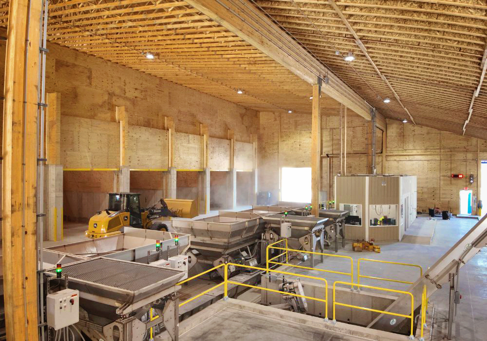 Legacy Farmers Cooperation Dry Bulk Fertilizer Storage Mount Cory Ohio