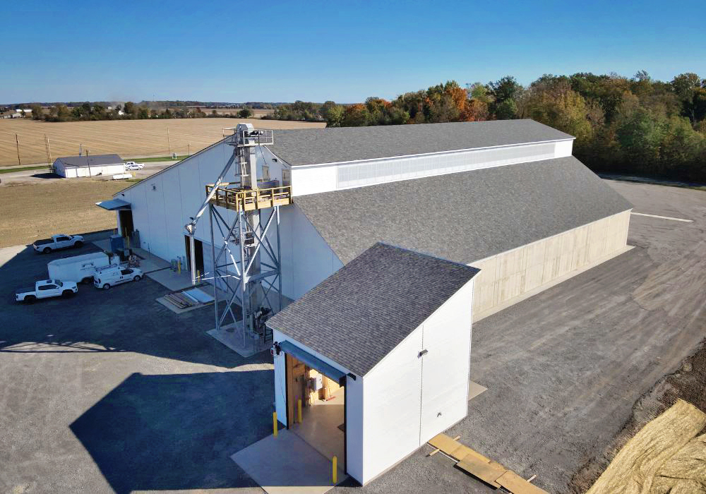 Legacy Farmers Cooperation Dry Bulk Fertilizer Storage Mount Cory Ohio