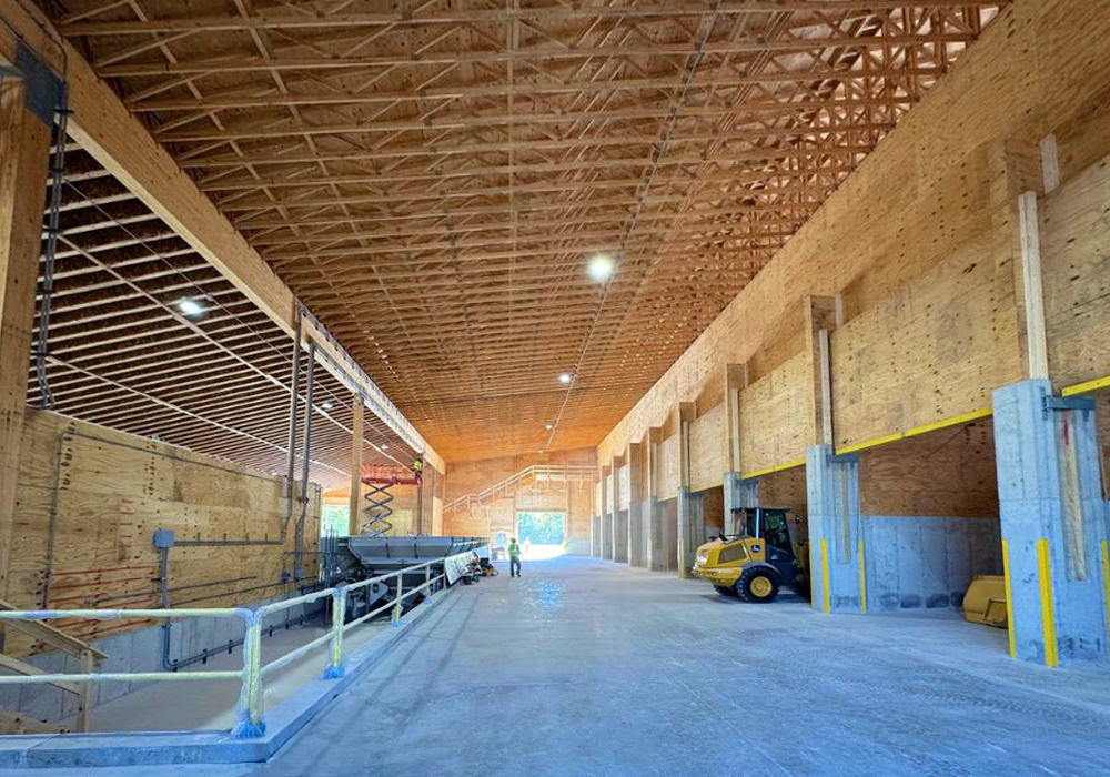 Legacy Farmers Cooperation Dry Bulk Fertilizer Storage Mount Cory Ohio