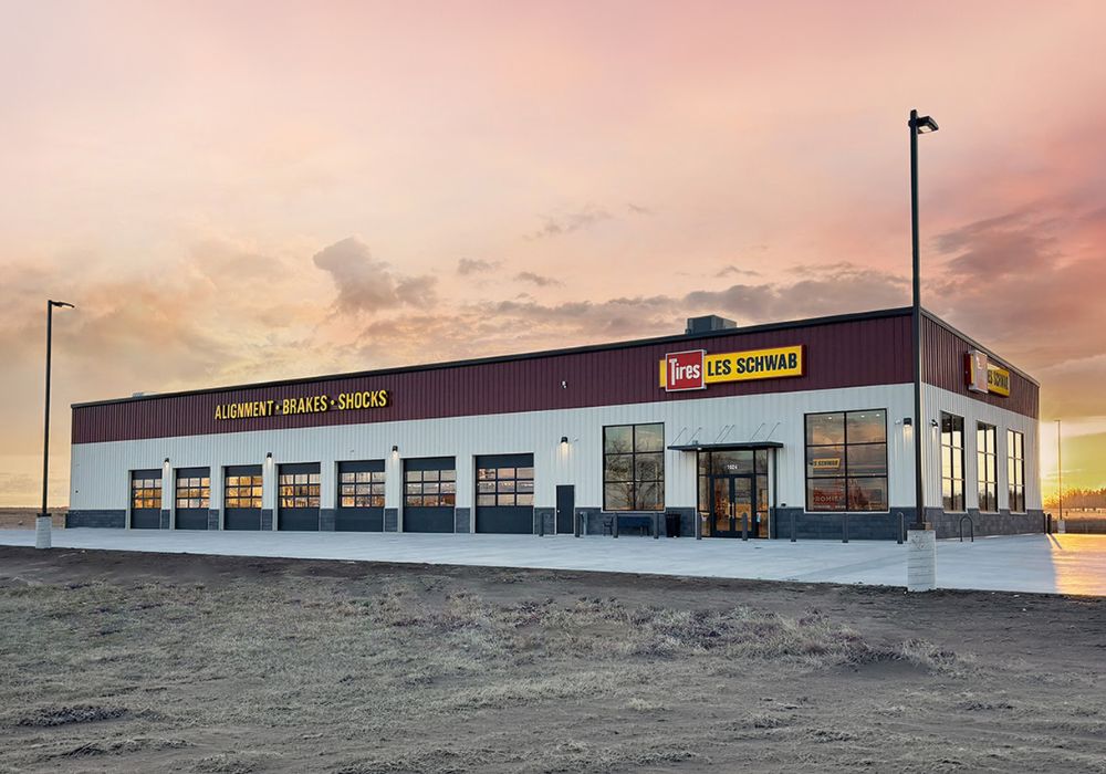 Les Schwab Jamestown Retail Construction Services