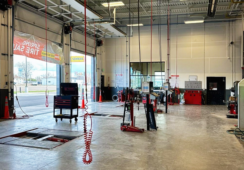 Les Schwab Retail Construction Services, Sidney, Montana