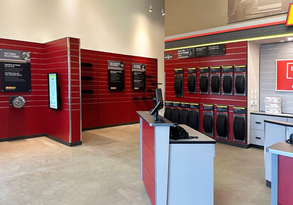 Les Schwab Retail Construction Services, Sidney, Montana