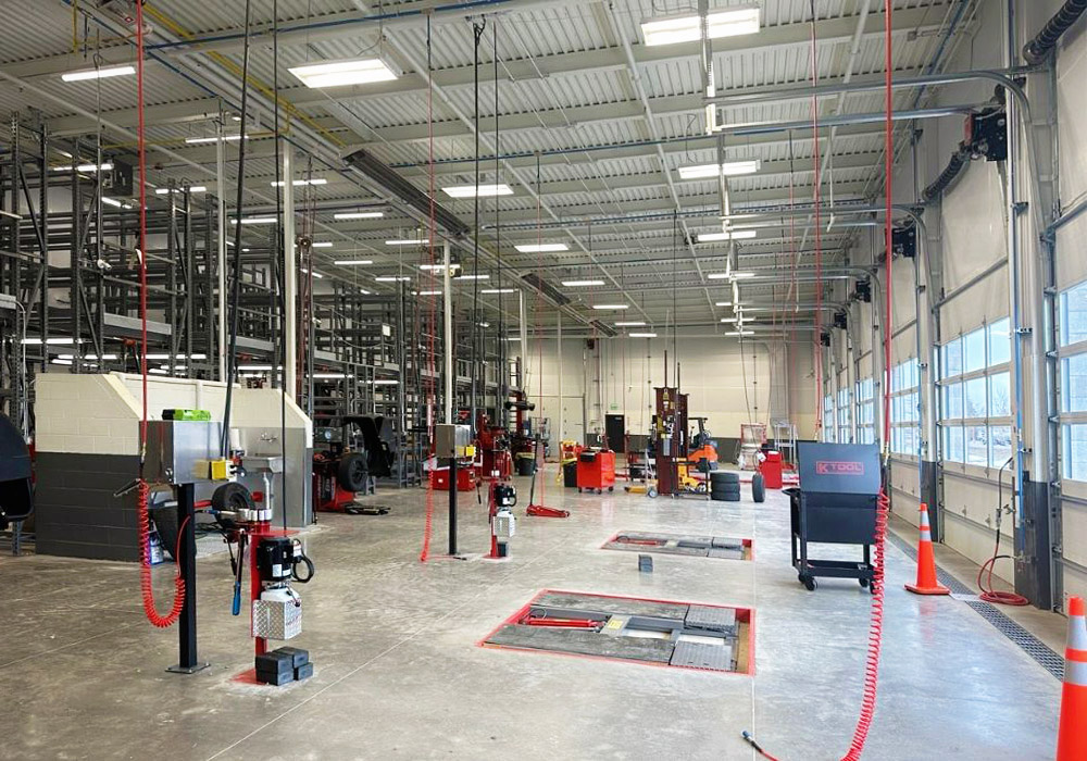 Les Schwab Retail Construction Services, Sidney, Montana