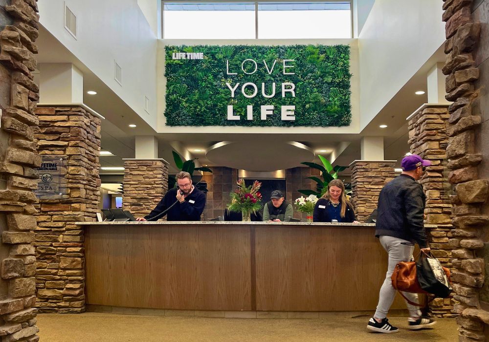 Life Time Fitness Indoor Training Facility