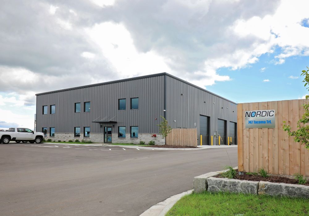 Nordic Companies Pre Engineered Metal Building Shop and Office