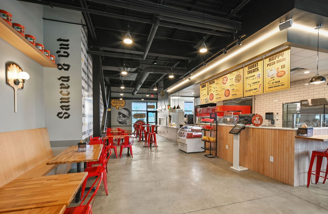 og zaza restaurant build out