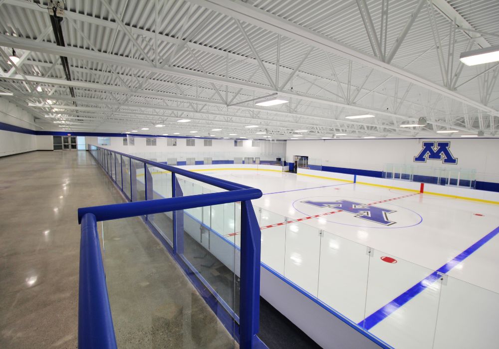 Pagel II Arena Ice Rink Construction