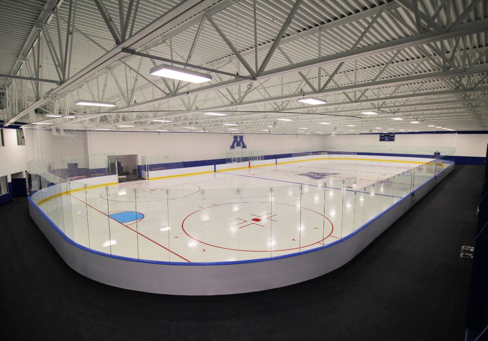 Pagel II Arena Ice Rink Construction