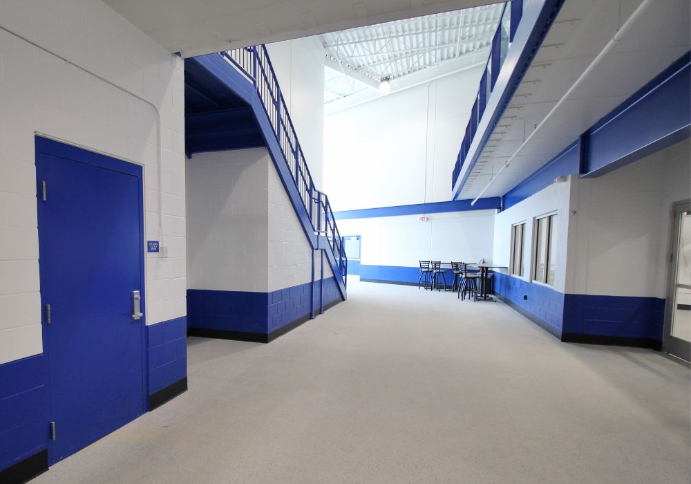 Pagel II Arena Ice Rink Construction