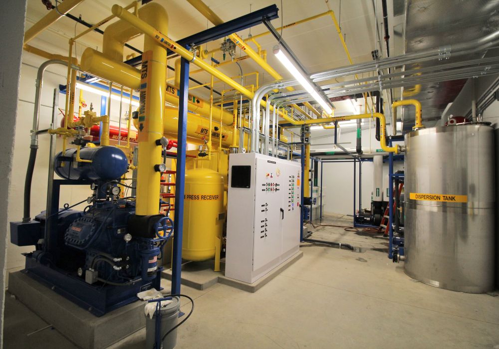 Pagel II Arena Ice Rink Construction