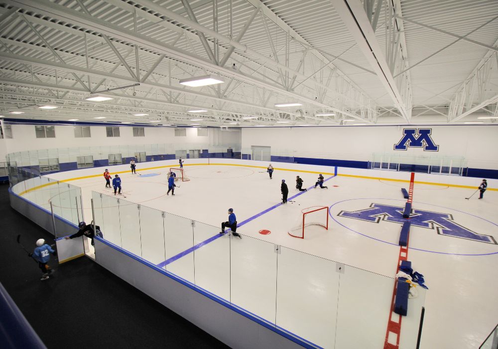 Pagel II Arena Ice Rink Construction