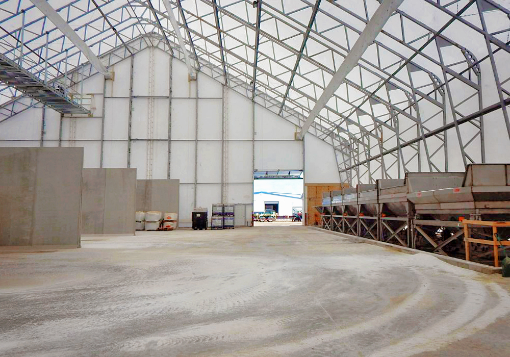 Performance Agriculture Dry Bulk Fertilizer Storage