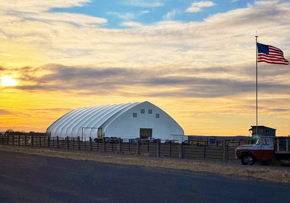 Fabric Covered Riding Arenas Powell Wyoming
