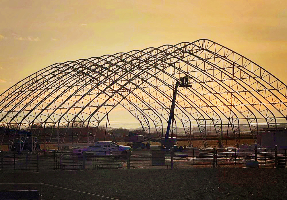 Fabric Covered Riding Arenas Powell Wyoming